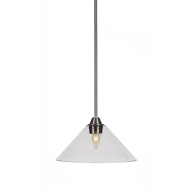 Paramount 1 Light Medium Pendant 12 Inch Wide by Toltec - 3401-12-10-