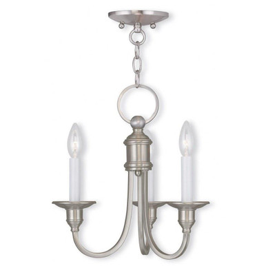Cranford 3 Light Small Chandelier by Livex - 5143