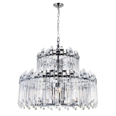 Henrietta 12 Light Large Chandelier by CWI - 1065P28-12-601