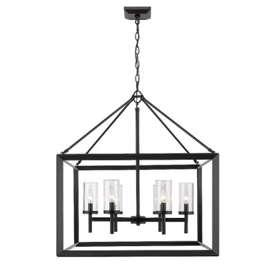 Smyth 6 Light Large Chandelier by Golden - 2073-6