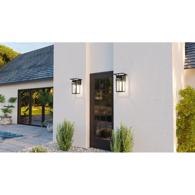St Stephens Leys 1 Light Wall Lantern 17.75 Inch Tall by Bailey Street Home - 71-BEL-4621703
