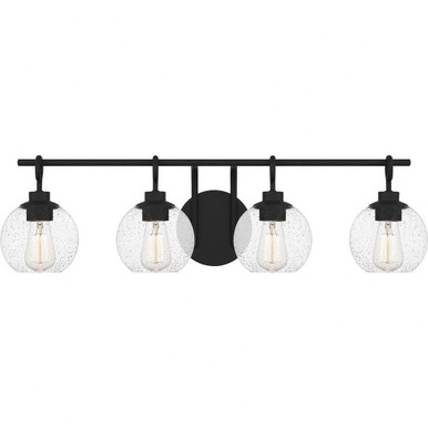 Winston 4 Light Vanity Light by Quoizel - WTN8632MBK