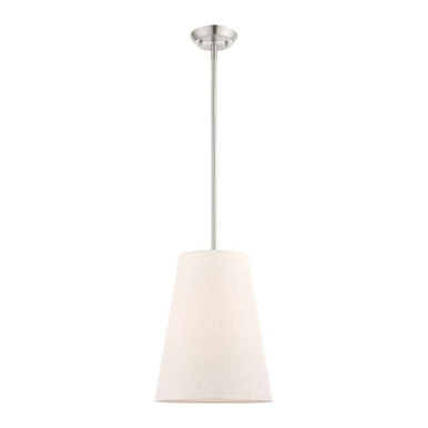 Prato 1 Light Medium Pendant by Livex - 41387