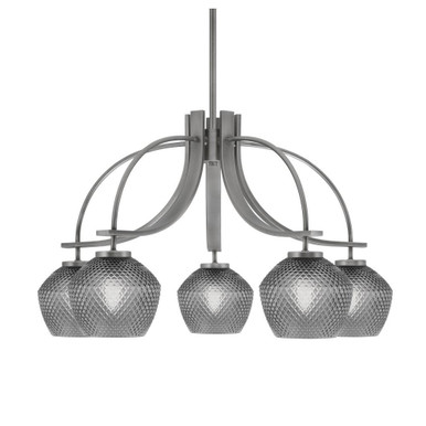 Cavella 5 Light Large Chandelier by Toltec 3925-4622 - 3925-4622