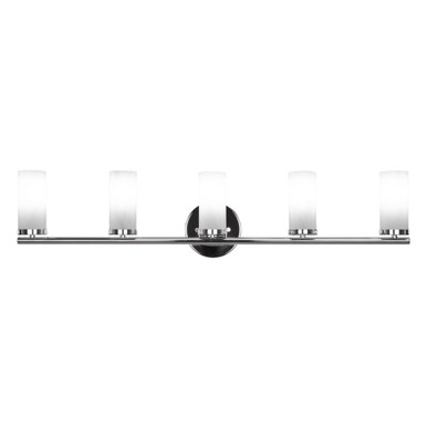 Trinity 5 Light Vanity Light by Toltec - 2815-MB-800B
