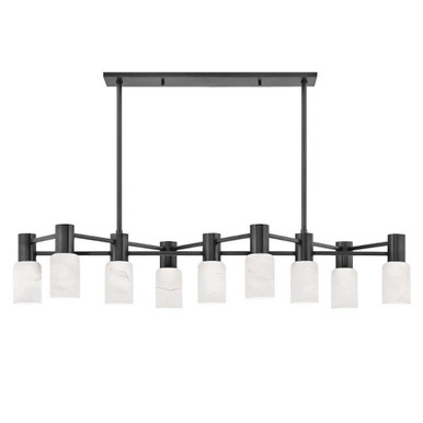 Centerport 9 Light Oversized Linear Chandelier by Hudson Valley - 4248