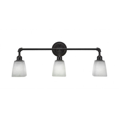 Vintage 3 Light Vanity Light 30.25 Inch Length by Toltec - 183--1125-3025