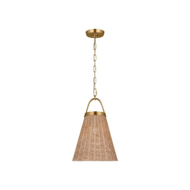 Whitby 1 Light Medium Pendant by Visual Comfort Studio - CP1421BBS
