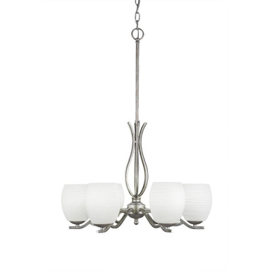 Revo 6 Light Medium Chandelier by Toltec - 246-2275185