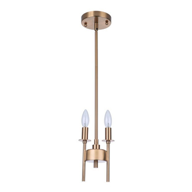 Larrson 2 Light Mini Pendant by Craftmade - 54392