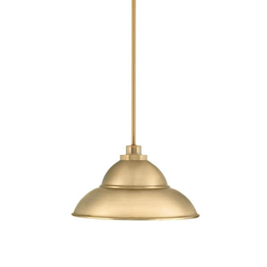 Odyssey 1 Light Stem Hung Medium Pendant 7.5 Inch Tall by Toltec - 2601-NAB-428
