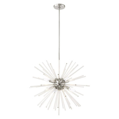 Utopia 8 Light Medium Chandelier by Livex - 41256
