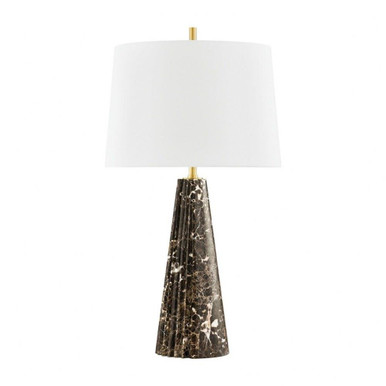 Fanny 1 Light Table Lamp In Modern Style 30 x 17 Inches by Hudson Valley - L3630-AGB