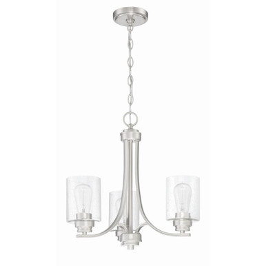 Beacon Parc - Three Light Chandelier in Transitional Style - 18 inches wide by 18 inches high - 139-BEL-3827625