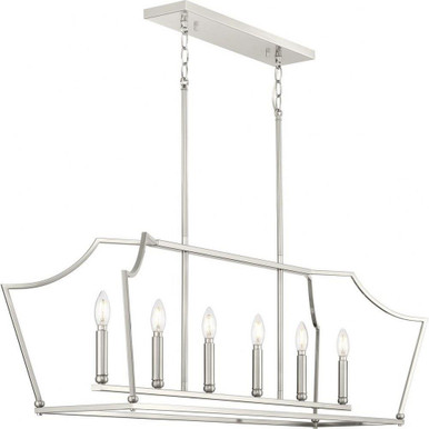 Newstead Promenade 6 Light Mini Island Chandelier by BSH - 70-BEL-1100787