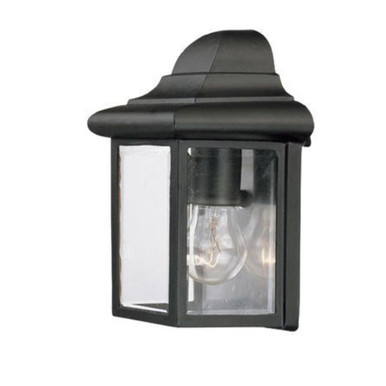 Pocket Lanterns One Light Outdoor Wall Lantern by Acclaim - 6001BK