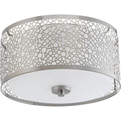 Mingle 1 Light 11 Inch Wide Flush Mount by Progress - P2318-0930K9