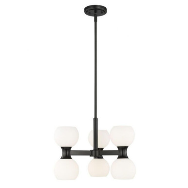 Artemis 6 Light Chandelier 12.75 x 18 Inches Wide by Z-Lite - 494-6