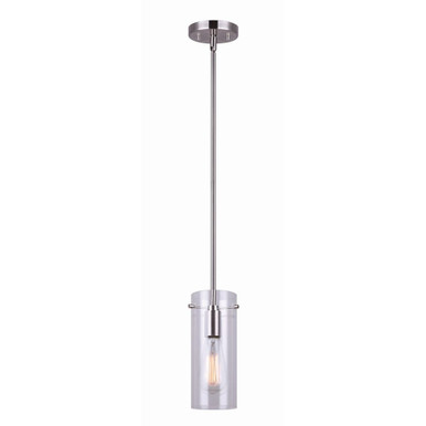 Joni 1 Light Mini Pendant by Canarm Inc - IPL759A01GD