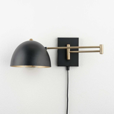 Aumary 1 Light Swing Arm Wall Sconce 26.38 Inch Wide by Progress - A710003-31M