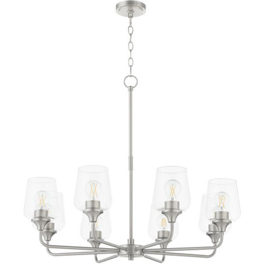 Raymond 8 Light Large Chandelier by Quorum - 6313-8