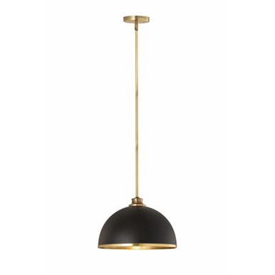 Landry 1 Light Pendant 9 x 14 Inches by Z Lite 1004P14-MB-RB - 1004P14-MB-RB