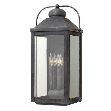 Anchorage 4 Light Outdoor Candle Style Wall Lantern by Hinkley - 1858