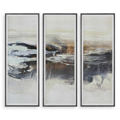 Graphite 23 Inch Abstract Prints by Uttermost - 41444
