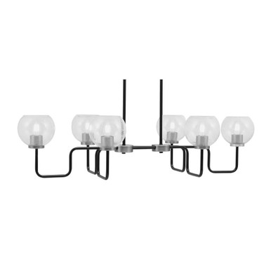 Sandia 6 Light Island 10.25 Inch Tall and 41.75 Inch Length by Toltec - 6236-1025-4175