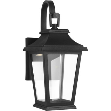 Warren 9W 1 LED Outdoor Mini Wall Lantern 14.38 by Visual Comfort Studio - SLO1221TXB