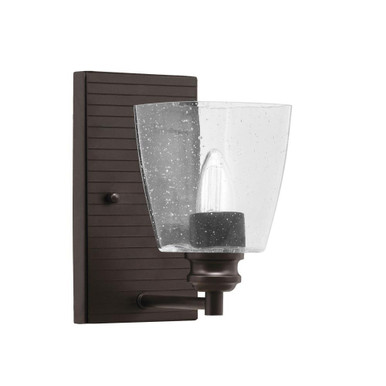 Edge 1 Light Wall Sconce 4.5 Inch Wide by Toltec - 1161-46