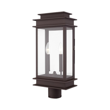 Princeton 2 Light Outdoor Post Top Lantern 5.5 x 20.5 Inches by Livex  - 2017-07