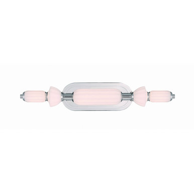 Pemberton Banks 22W 1 LED Bath Vanity 4.38 Inch Tall and 22 Inch Wide by BSH - 79-BEL-1366031