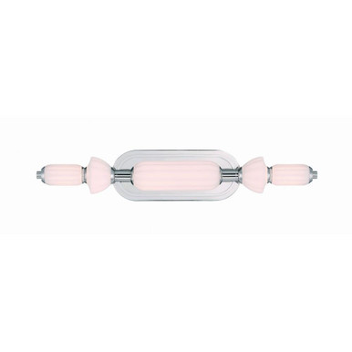 Pemberton Banks 22W 1 LED Bath Vanity 4.38 Inch Tall and 22 Inch Wide by BSH - 79-BEL-1366031