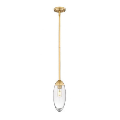 Arden 1 Light Mini Pendant 11.5 Inch Tall by Z-Lite - 651P-ROD
