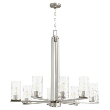 Steinway 8 Light Oversized Chandelier by Quorum - 6111-8