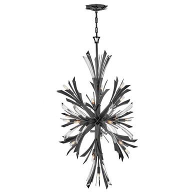 Vida 19 Light Medium LED Chandelier by Fredrick Ramond - FR40907BGR
