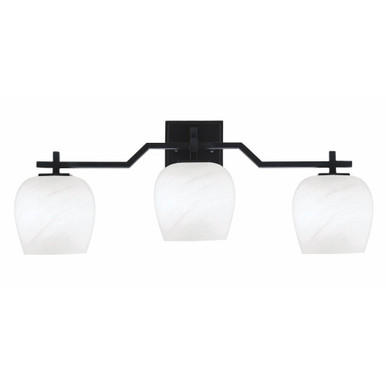 Corbin 3 Light Bath Bar 10.5 Inch Tall and 26.75 Inch Length by Toltec - 2313-105-2675