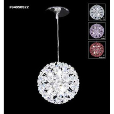 Tekno-Mini Sun Sphere 6 Light Mini Chandelier by James Moder - 94950