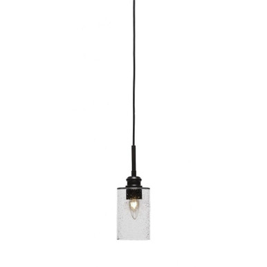 Edge 1 Light Mini Pendant 10.75 Inch Tall by Toltec - 1152-375-1075-
