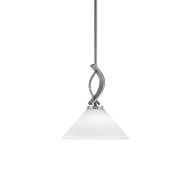 Cavella 1 Light Small Linear Pendant 11.5 Inch tall by Toltec - 3901-314