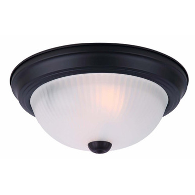 2 Light 11 Inch Wide Flush Mount by Canarm Inc - IFM211MBK