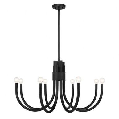 Sorrento 8 Light Large Chandelier by Savoy House - 1-6680-8
