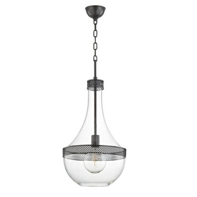 Hagen 1 Light Medium Pendant by Hudson Valley - 1814