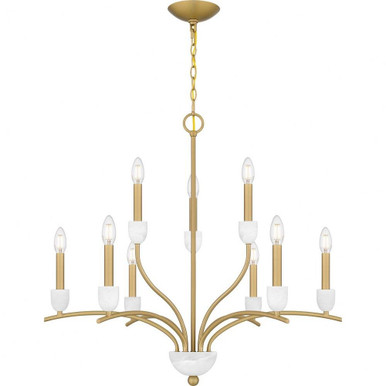 Frida 9 Light Large Chandelier by Quoizel - FRI5032AB