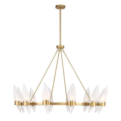 Nouvel 12 Light Oversized Chandelier by Savoy House - 1-5504-12-322