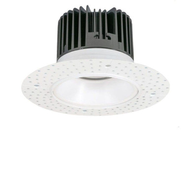 RLF 15W LED Trimless Flange Downlight 3.13 Inch and 3.13 Inch Wide by Jesco - RLF-4515-RTL-UNI-SW5-WH