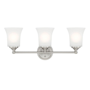 Bronson 3 Light Vanity Light by Designers Fountain - D278M-3B-BN