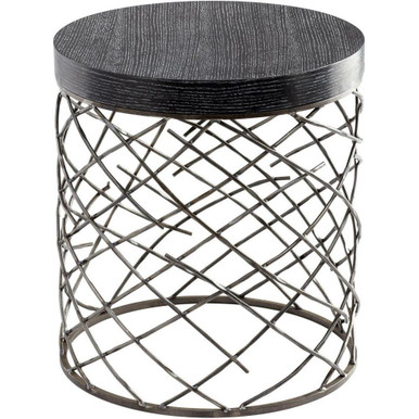 Marlow small Table 20 Inch Wide by 22 Inch High by Cyan - 05110