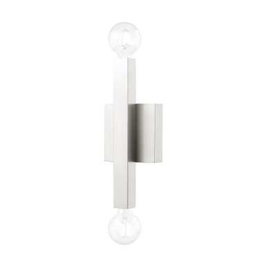 Solna 2 Light Wall Sconce by Livex - 49212-91